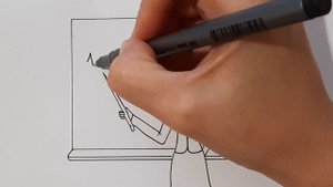 Как нарисовать УЧИТЕЛЯ/How to draw a TEACHER