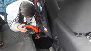 Авто пылесос "Агрессор AGR-170" Использование с насадкой-удлинителем