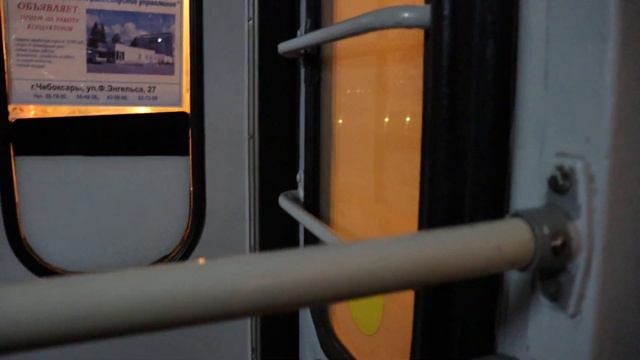 Поездка на троллейбусе МТрЗ-6223-0000010 № 891 по маршруту №22 в Чебоксарах. (21.11.2021) смотреть онлайн