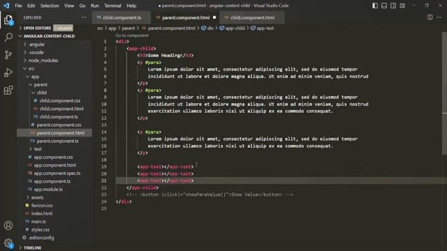 #37 ContentChildren() in Angular | Angular Component & Directives | A Complete Angular Course