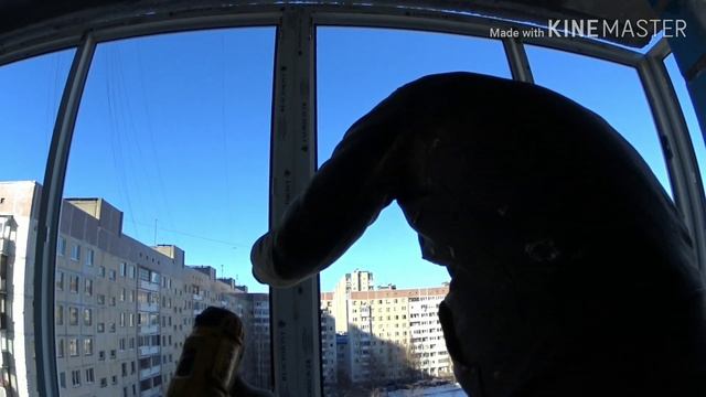 Остекляем г-образный балкон. ПВХ остекление
