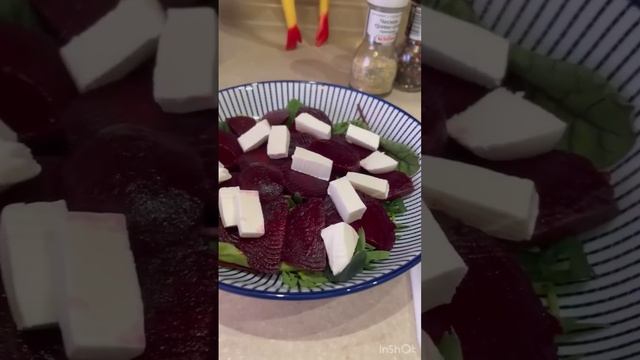 Салат из свёклы❤️❤️❤️Рецептов много,но попробовала впервые
