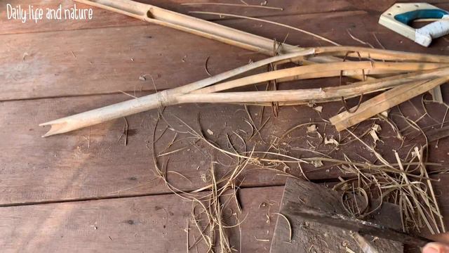 How To Make Fruit Picker Tool Using Bamboo-Simple DIY Fruit Picker Making at Home