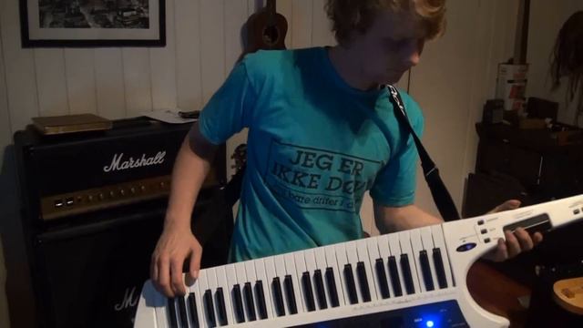 one man band with my Roland Ax-synth :) смотреть онлайн