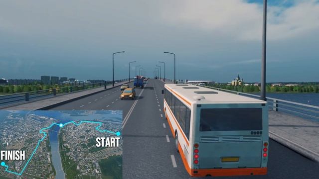 NIZHNY NOVGOROD - BIG BUS RIDE  Поездка на автобусе через весь Нижний Новгород