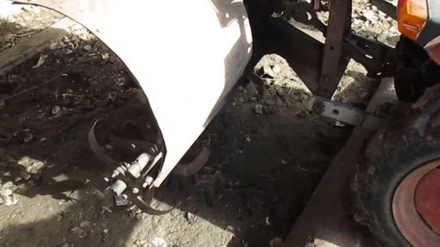 почвофреза самодельная для минитрактора кмз-012, т-010(часть 4 весенняя настройка) смотреть онлайн