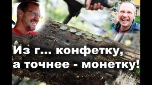 Из г... конфетку, а точнее - монетку!