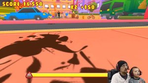 Run from FGTEEV People! TP EMERGENCY in Muddy Heights 2 w/ Duddy & Chase