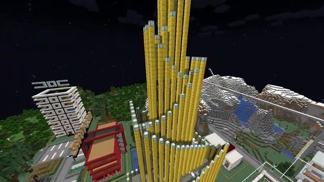 Майнкрафт, обзор построек, отель | творческий режим Ч.3 смотреть онлайн