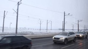Поездка на трамвае БКМ 62103 № 1322 маршрут №1 Казань . 03.03.2022