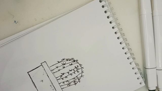 Кактус рисование смотреть онлайн