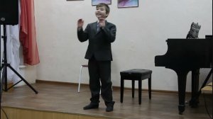 Небесная скрипка  (музыка  Виктора  Плешака, слова Евгения  Пальцева) - Арсений Солдаткин  8 лет