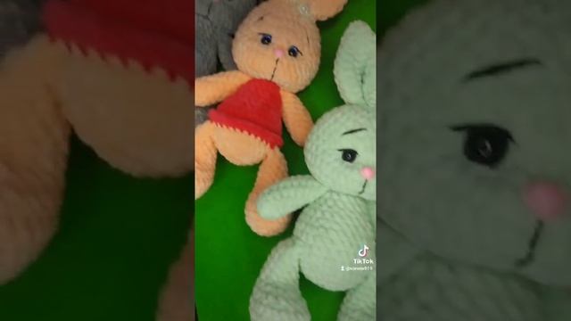 вязаные игрушки крючком #амигуруми #вяжемкрючком #вязание