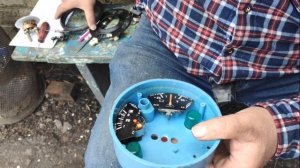 Разборка датчиков с панели управления ЗИЛ-130