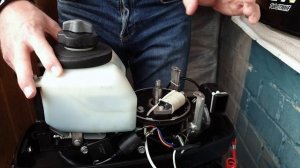 замена катушки на лодочном моторе под магнето.