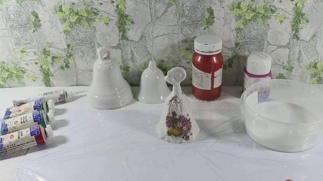 Праздничный колокольчик|Своими руками|Декупаж на стекле|Поделки и подарки своими руками