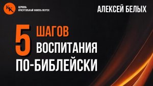 Как воспитывать ребёнка по-библейски_часть 2 | Алексей Белых | 16.06.2024