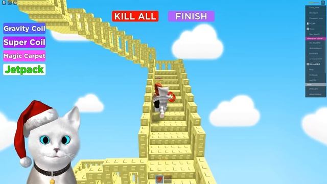 ЗАБИРАЮСЬ НА САМУЮ СЛОЖНУЮ ЛЕСТНИЦУ В РОБЛОКС Roblox Climb 2000 Stairs Кронос смотреть онлайн