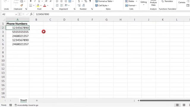 How to Format Phone Numbers in Excel - Tutorial