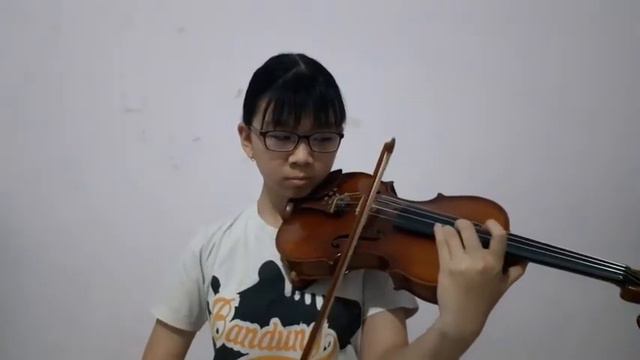 B major scale spiccato & vibrato смотреть онлайн