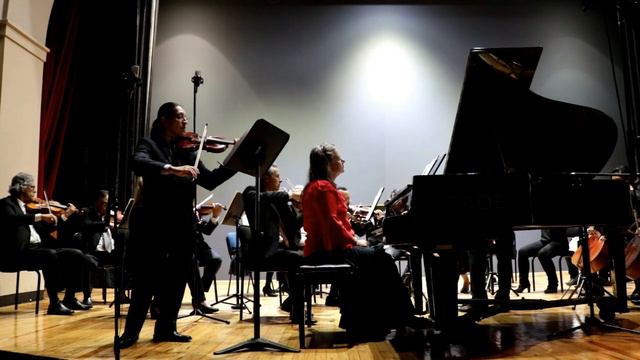 Georgs Pelecis - Nevertheless played by Nika Jonicenoka (Piano) & Miguel Ángel García (Violin) смотреть онлайн