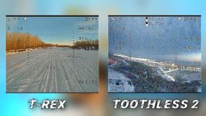 Foxeer T-rex: обзор, тесты, сравнение с Foxeer Toothless 2 / fpv cam review
