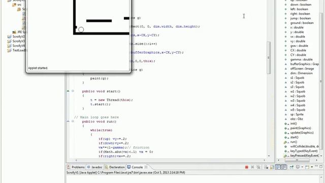 Simple Side Scroller in Java: Part 1 смотреть онлайн