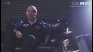 Фил Тейлор. Портрет на фоне дартс. Вступление.