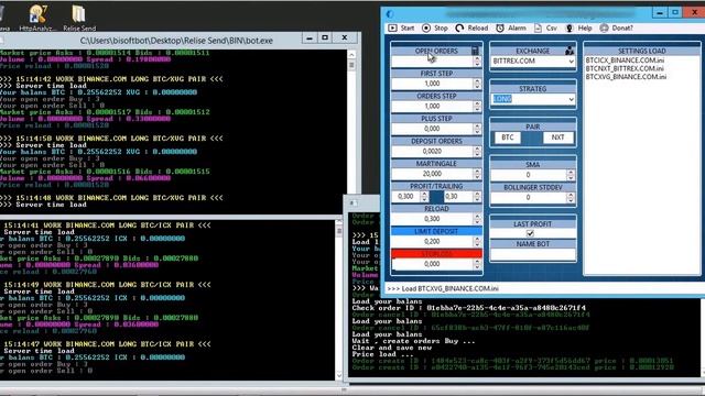 Как торгует Binance bot. Обзор от разработчика. Тот самый робот для бинанс о котором не говорят. смотреть онлайн