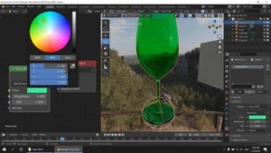 Blender 2.93 | Glass BSDF node | Basics
