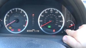 Как Обнулить сервис после замены масла на Honda (How To Reset the Maintenance Light HONDA)