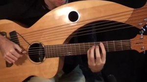 Hotel California (Eagles) - Harp Guitar Cover (arr. T. Bowman/Tomi Paldanius) - Jamie Dupuis