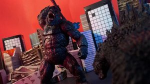 GODZILLA VS KONG: TERROR OF MECHAGODZILLA (STOP MOTION)