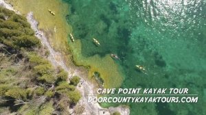 Cave Point County Park with Door County Kayak Tours