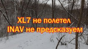 Семь дюймов под Inav и снова мордой в снег…