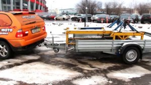 Автошкола "Казакофф Моторс". Управление автомобилем с прицепом.