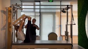 Тренировка пилатес на Cadillac. Мобильность позвоночника