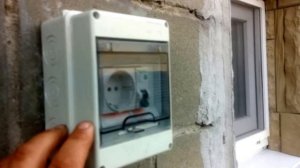 Розетка влагозащищенная - монтаж на улице!