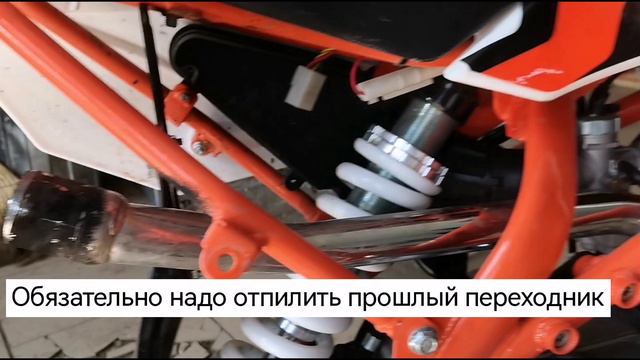 УСТАНОВИЛ ОРИГИНАЛЬНЫЙ АКРАПОВИЧ НА ПИТБАЙК | УСТАНОВКА И ОБЗОР ВЫХЛОПА