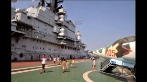 Тяжёлый авианесущий крейсер Киев. Аттракцион