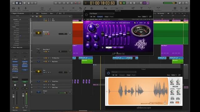 Профессиональное сведение и мастеринг Waves. Увеличение читаемости и плотности баса [Logic Pro Help смотреть онлайн