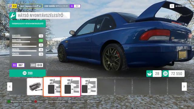 FORZA HORIZON 4 | ?1998 SUBARU IMPREZA 22B STI? TUNINGOLÁS #3 смотреть онлайн