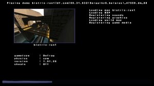 Quake 3 Defrag: Обзор карты Warcup#394 biotrix-run1