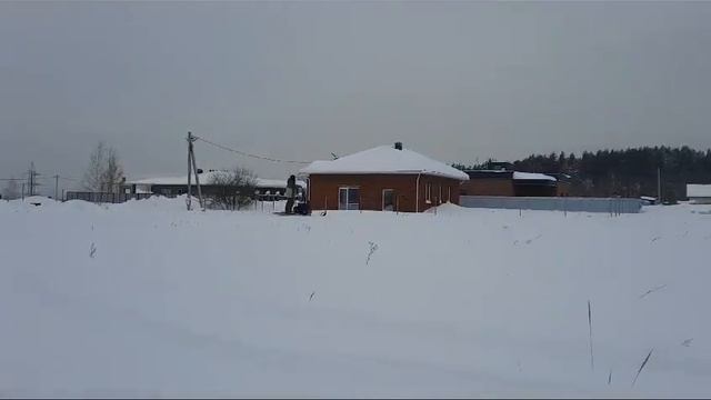 Мотоснегокат Игорыч-6. Ох уж эти брустверы.
