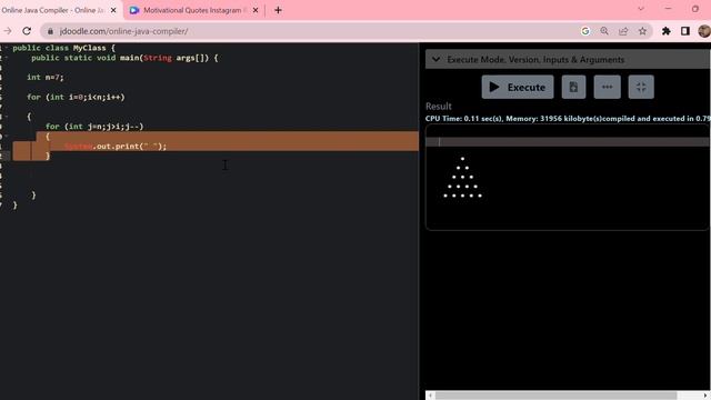 star pattern in java 1 смотреть онлайн
