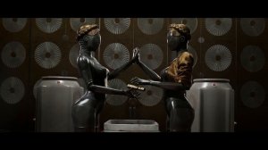 Twins strange dance "Atomic Heart" / Странный танец близняшек "Атомное Сердце"
