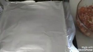 Фарш в фольге на скорую руку