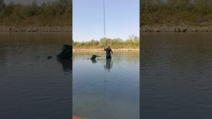 Рыбалка на реке протока