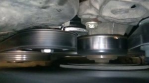 Приводной ремень после замены шкива генератора и натяжителя. AFN 1.9 tdi