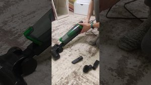 Обзор вертикального пылесоса Kitfort KT 525-3 Green.